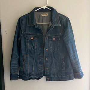 Madewell Jean Jacket in Pinter Wash